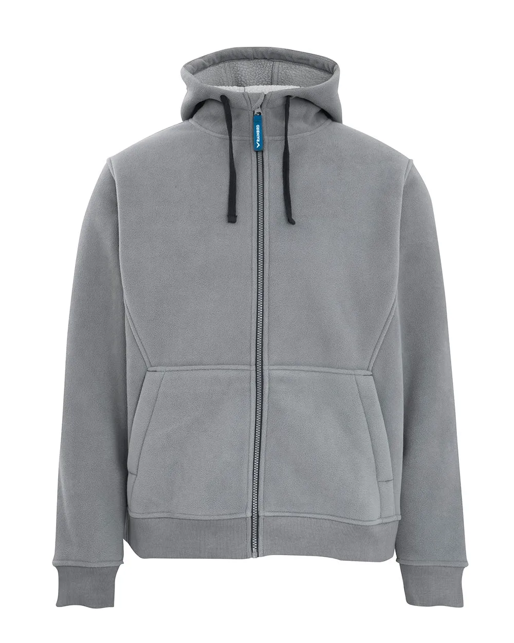 Taylor Sherpa Hoodie in Steel Grey