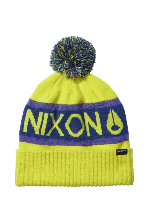 Teamster Beanie  II - Citron / Purple