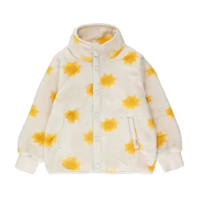 TINYCOTTONS Kids Sunny Polar Jacket - Light Cream