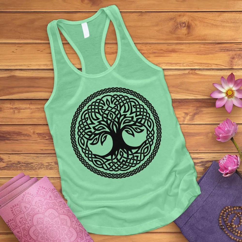 Tree Of Life Celtic Tank Top