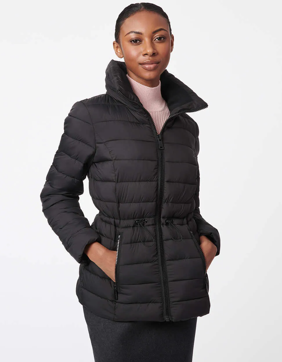 Tribeca Drawstring Puffer Jacket