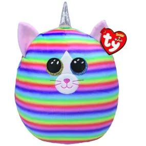 Ty Squish A Boo 10" Heather Cat