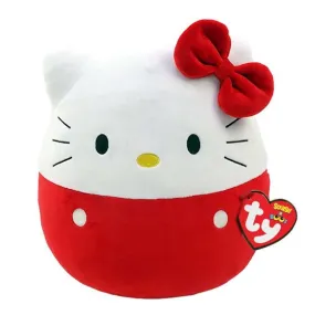 Ty Squish A Boo 10" Hello Kitty Red