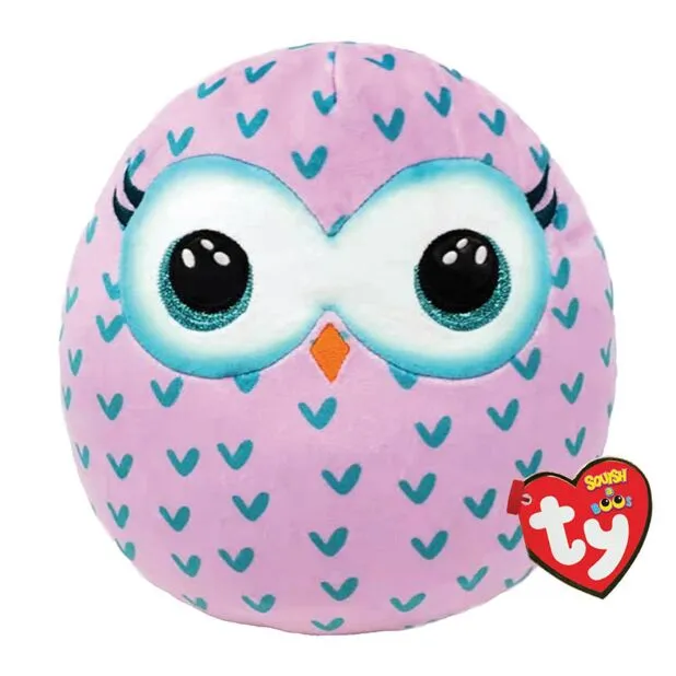 Ty Squish A Boo Large 14" Winks Owl