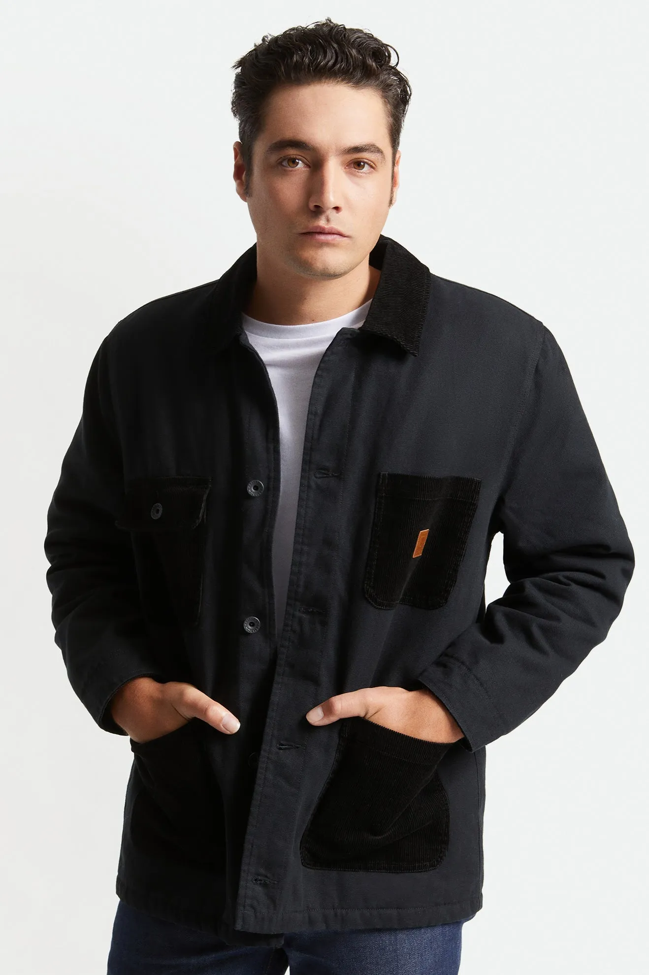 Union Survey Reserve Chore Coat - Black