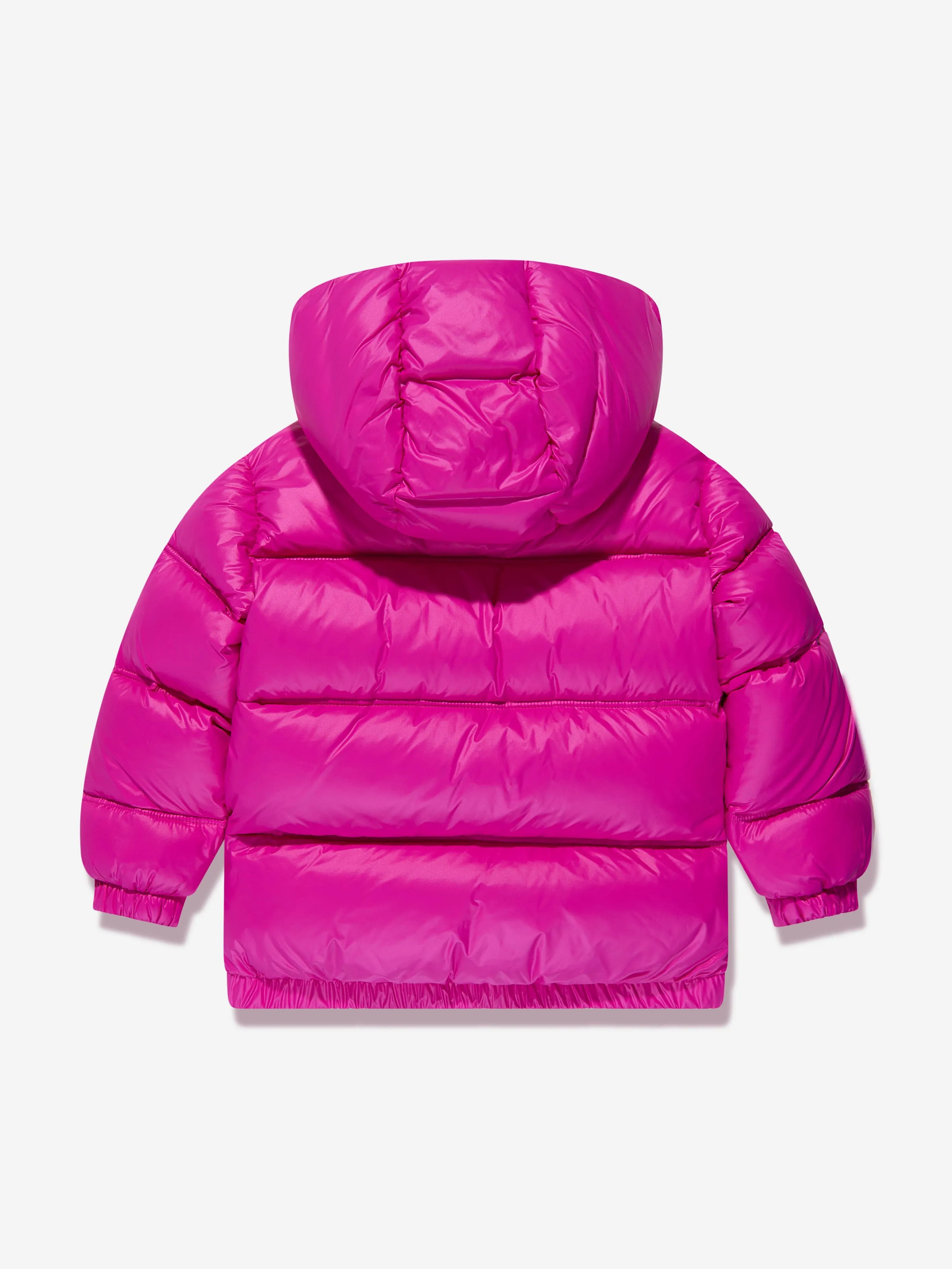 Versace Girls Down Padded Puffer Jacket in Pink