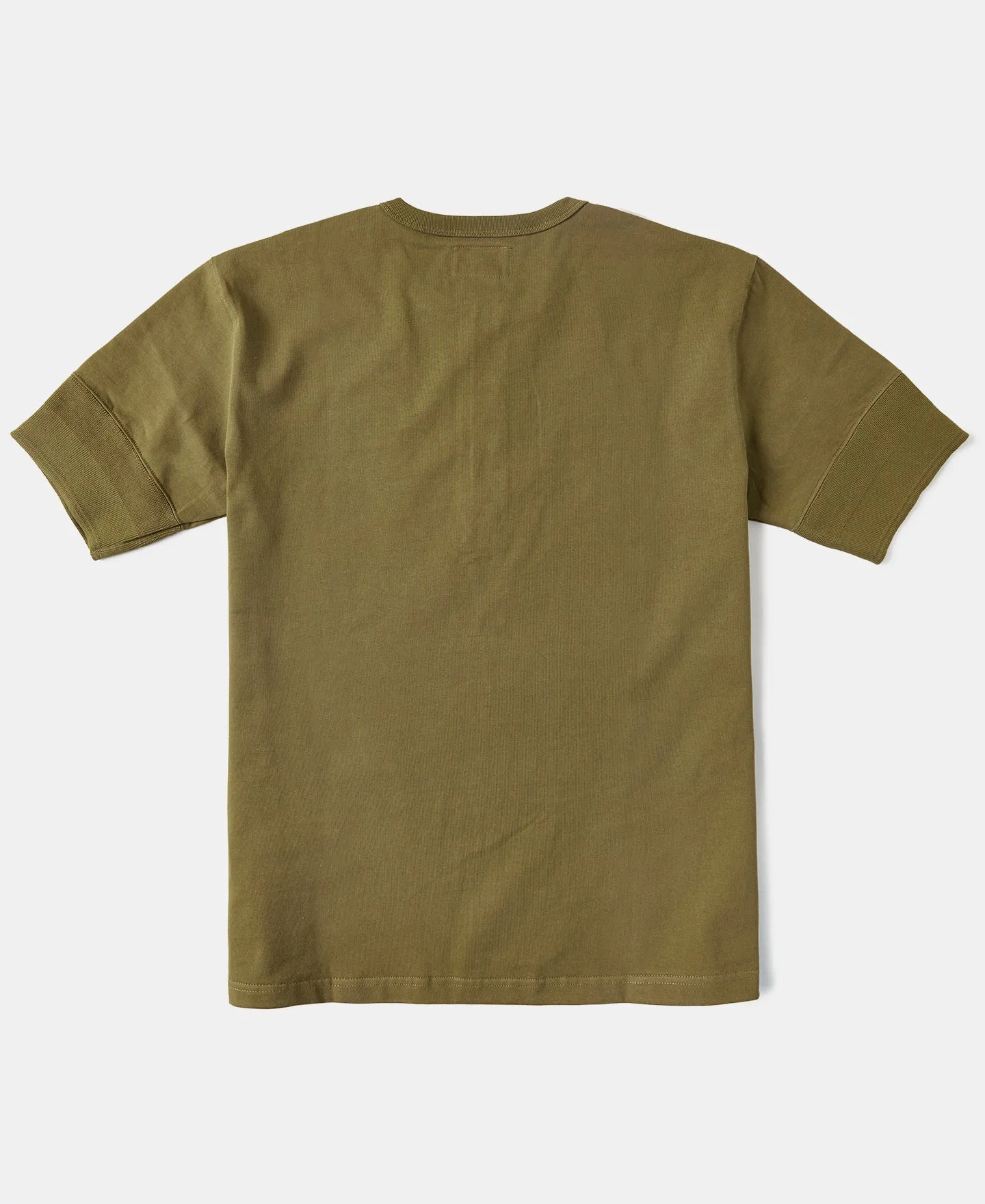 Vintage Short Sleeve Henley T-Shirt - Green