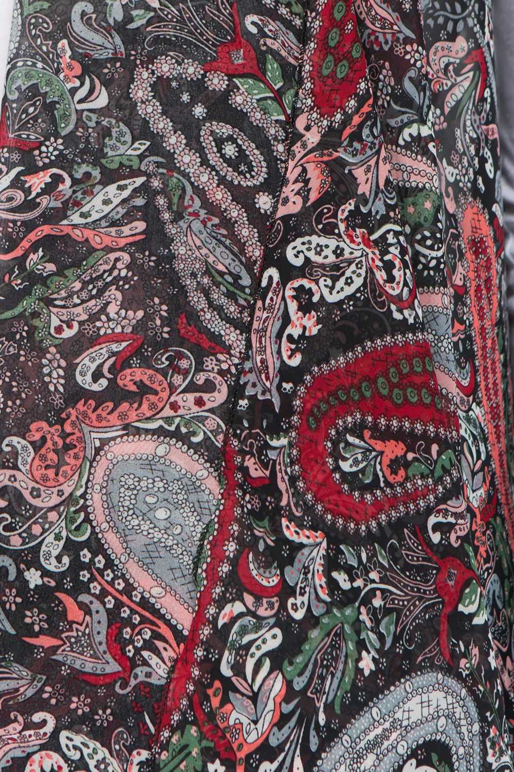 VP-8742 traditional paisley design vest