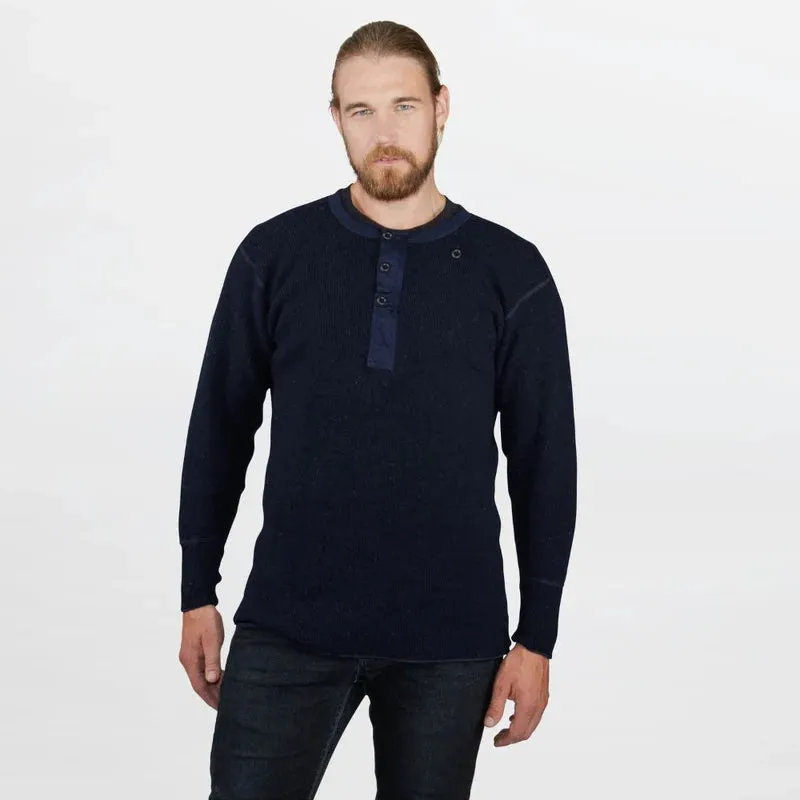 Wool Henley Shirt - Men's